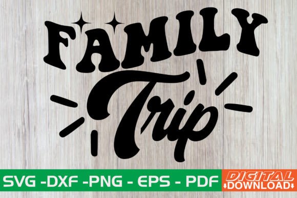 Family Trip Retro SVG Review: A Designer's Take