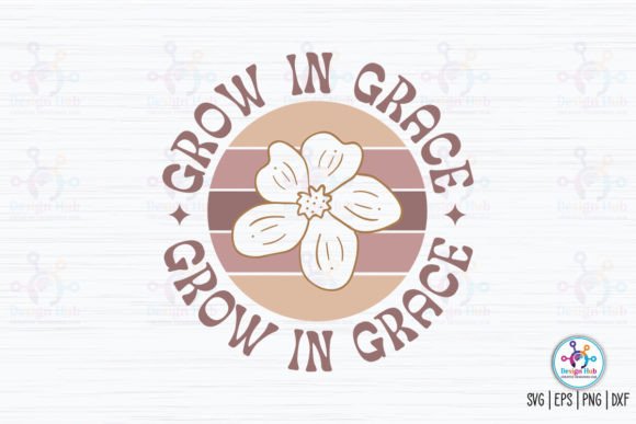 Grow in Grace Retro SVG: A Designer's Review
