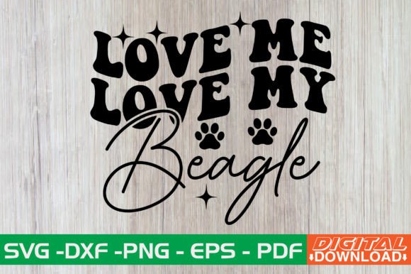 Love Me Love My Beagle Retro SVG Review