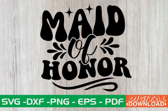 Maid of Honor Retro SVG Review
