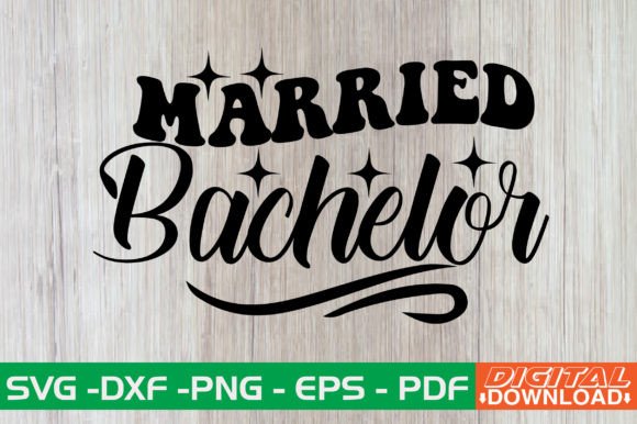 Married Bachelor Retro SVG Review