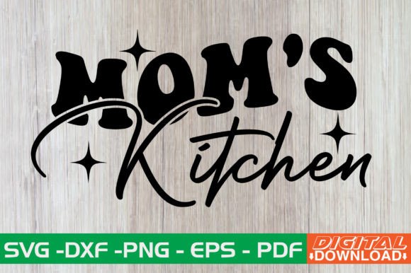 Moms Kitchen Retro SVG Review