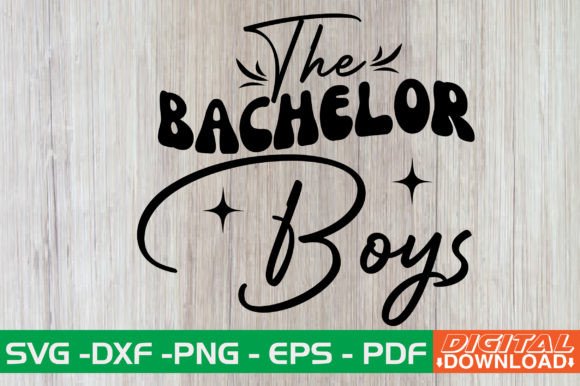 The Bachelor Boys Retro SVG
